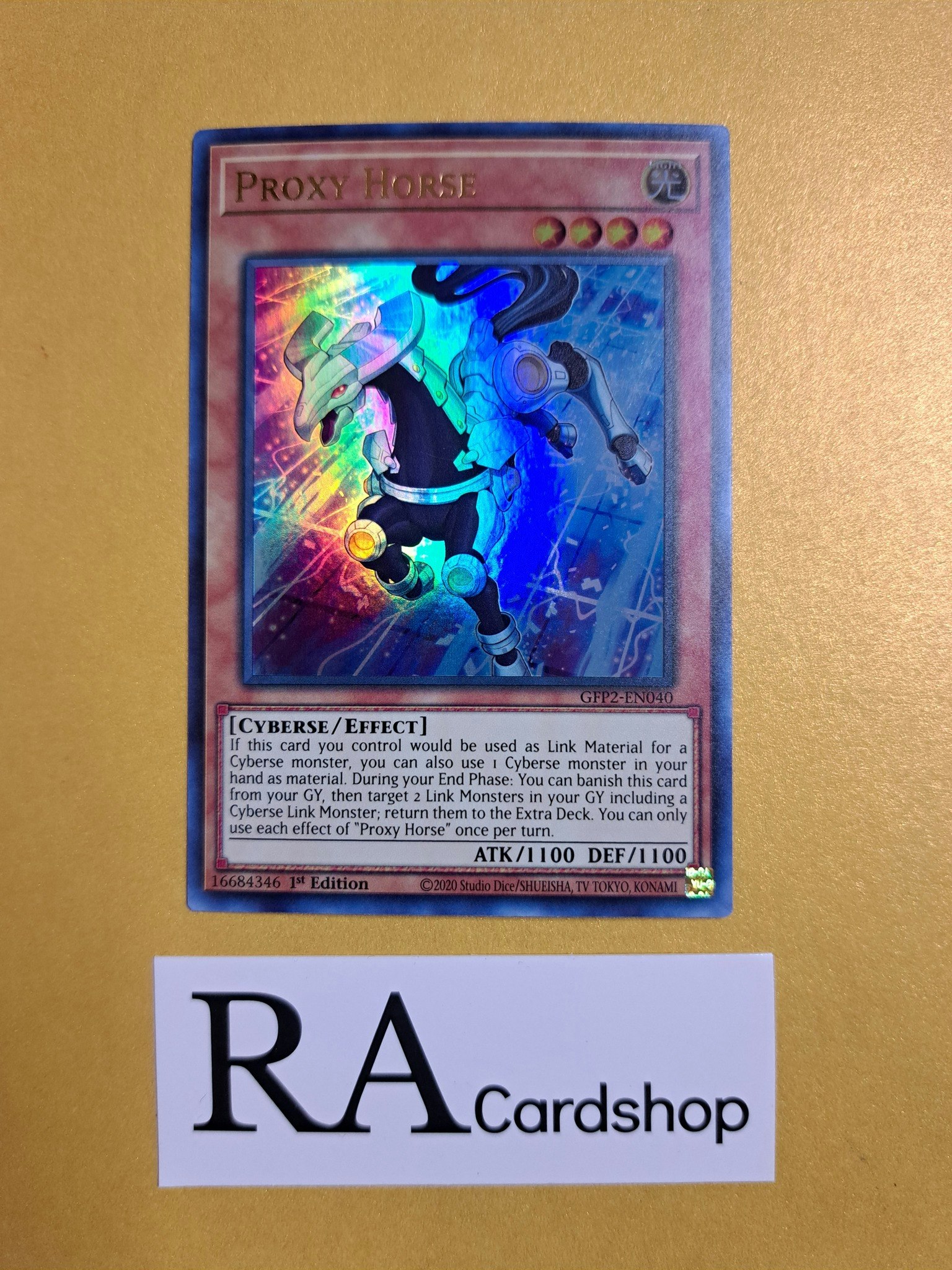 Proxy Horse 1st Edition EN040 Ghosts From the Past: The 2nd Haunting GFP2 Yu-Gi-Oh