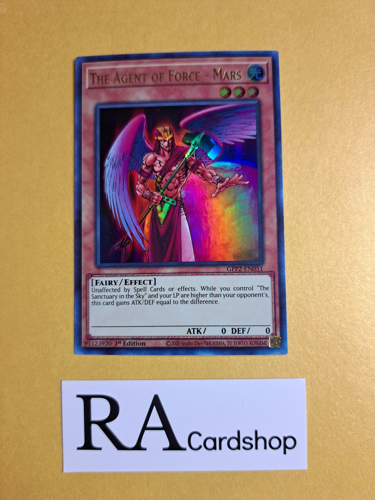 The Agent of Force - Mars 1st Edition EN051 Ghosts From the Past: The 2nd Haunting GFP2 Yu-Gi-Oh