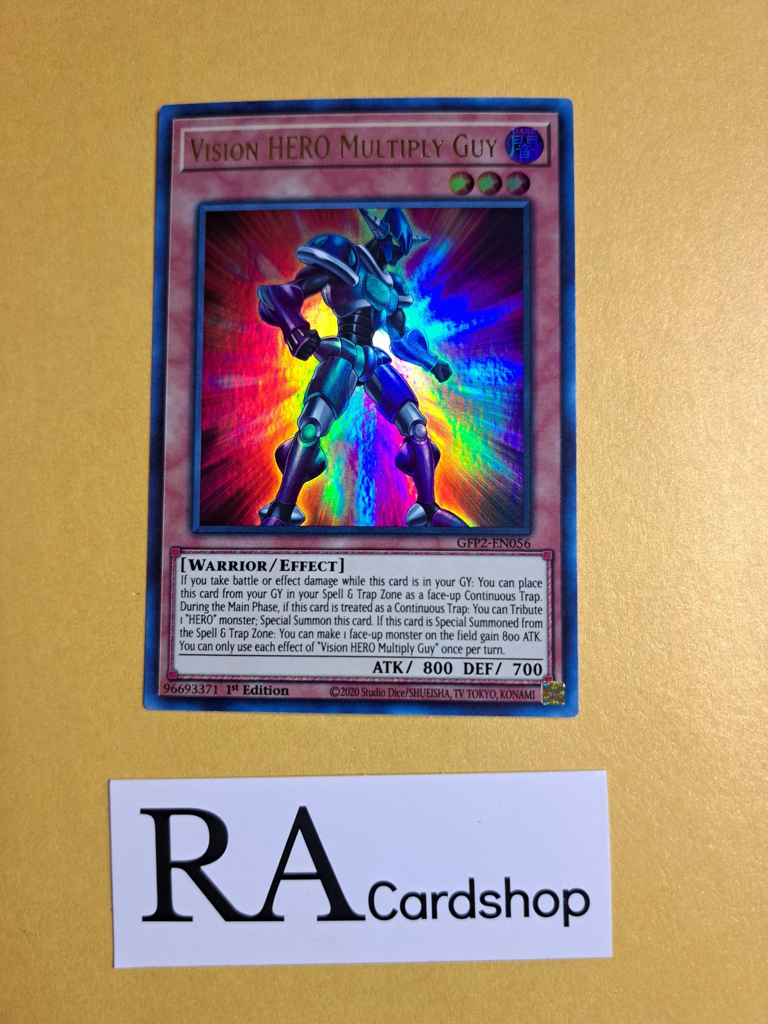 Vision Hero Multiply Guy 1st Edition EN056 Ghosts From the Past: The 2nd Haunting GFP2 Yu-Gi-Oh
