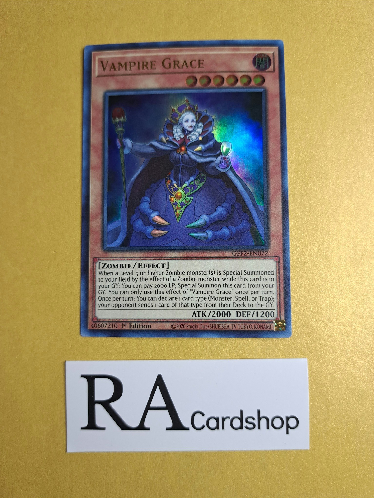 Vampire Grace 1st Edition EN072 Ghosts From the Past: The 2nd Haunting GFP2 Yu-Gi-Oh