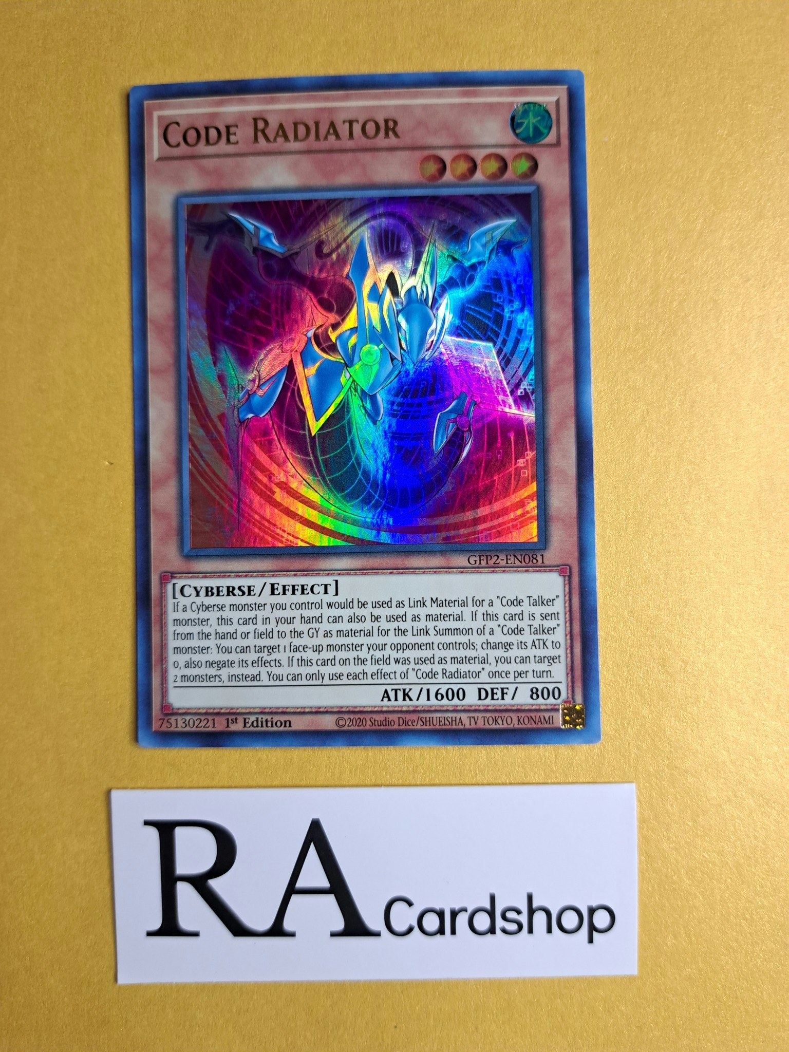 Code Radiator 1st Edition EN081 Ghosts From the Past: The 2nd Haunting GFP2 Yu-Gi-Oh