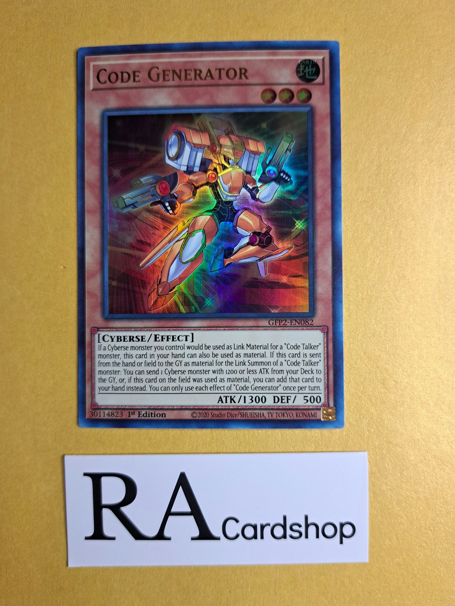 Code Generator 1st Edition EN082 Ghosts From the Past: The 2nd Haunting GFP2 Yu-Gi-Oh
