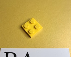 3022 Plate 2 x 2 Gul Lego