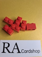 3004 Brick 1 x 2 Röd Lego
