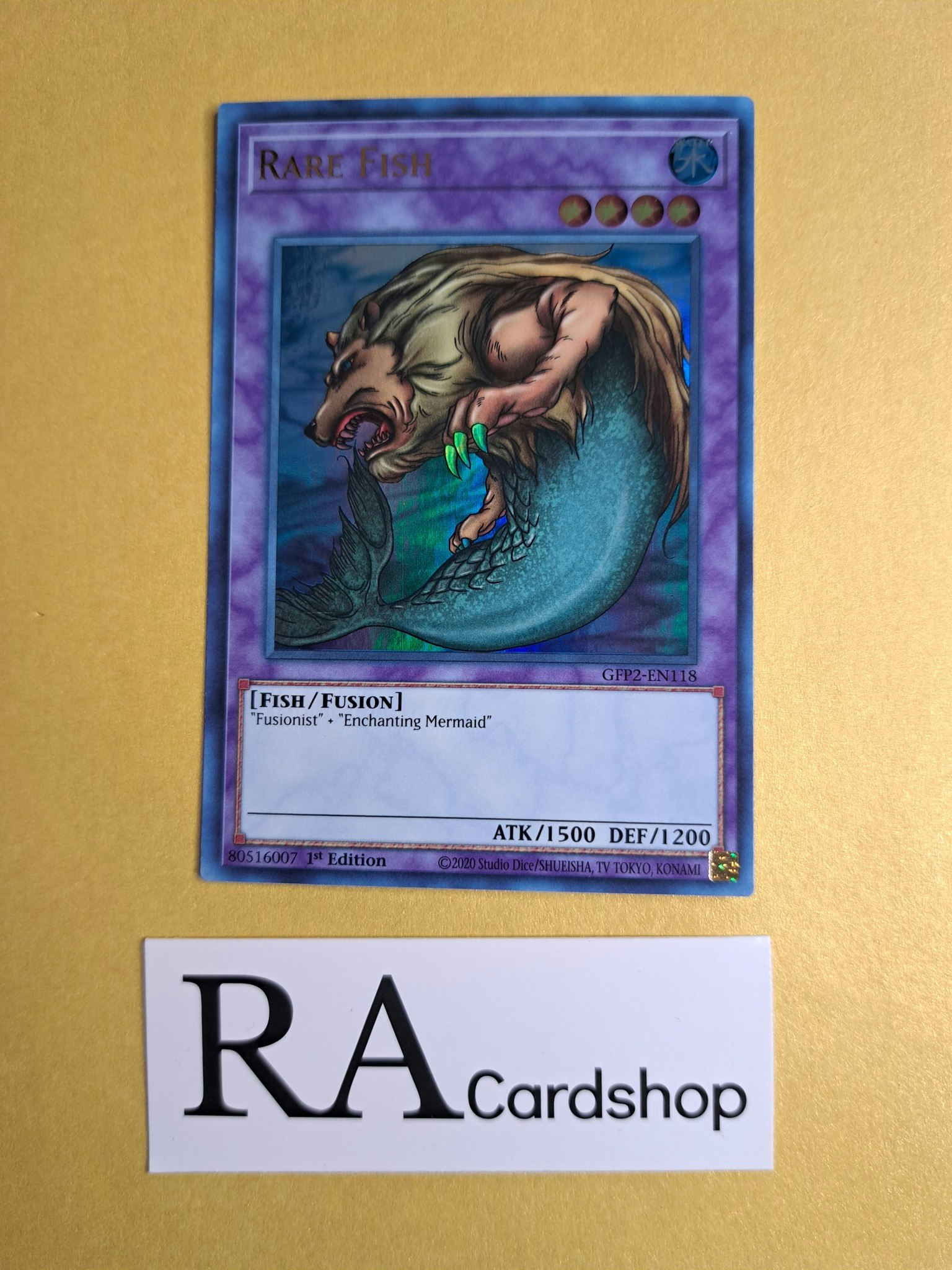 Rare Fish 1st Edition EN118 Ghosts From the Past: The 2nd Haunting GFP2 Yu-Gi-Oh