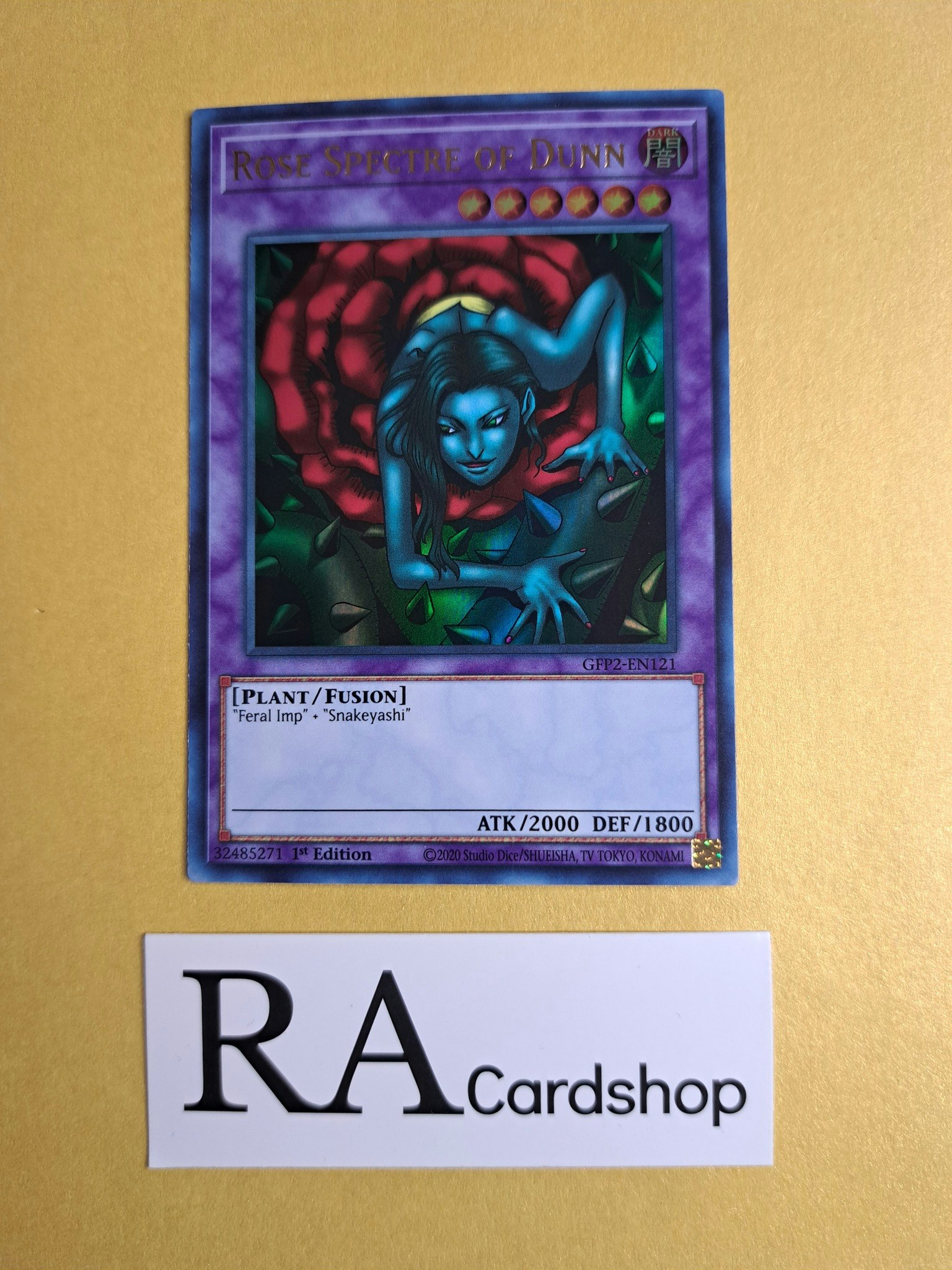 Rose Spectre of Dunn 1st Edition EN121 Ghosts From the Past: The 2nd Haunting GFP2 Yu-Gi-Oh
