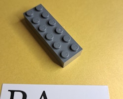 2456 Brick 2 x 6 Grå Lego