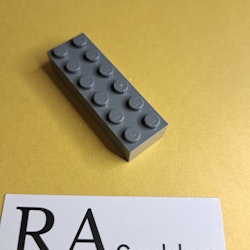 2456 Brick 2 x 6 Grå Lego