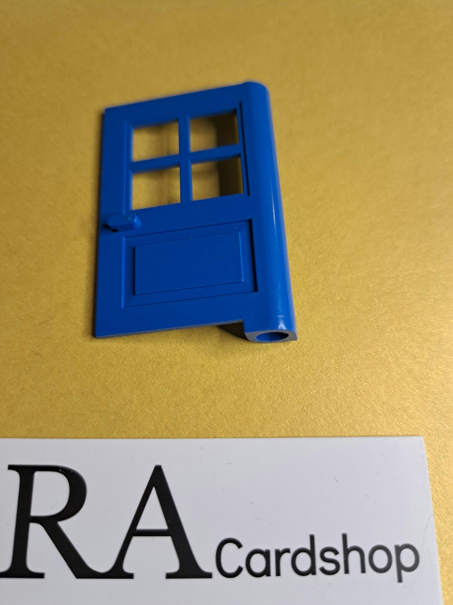 3861 Lego Door 1 x 4 x 5 with 4 Panes Blå Lego