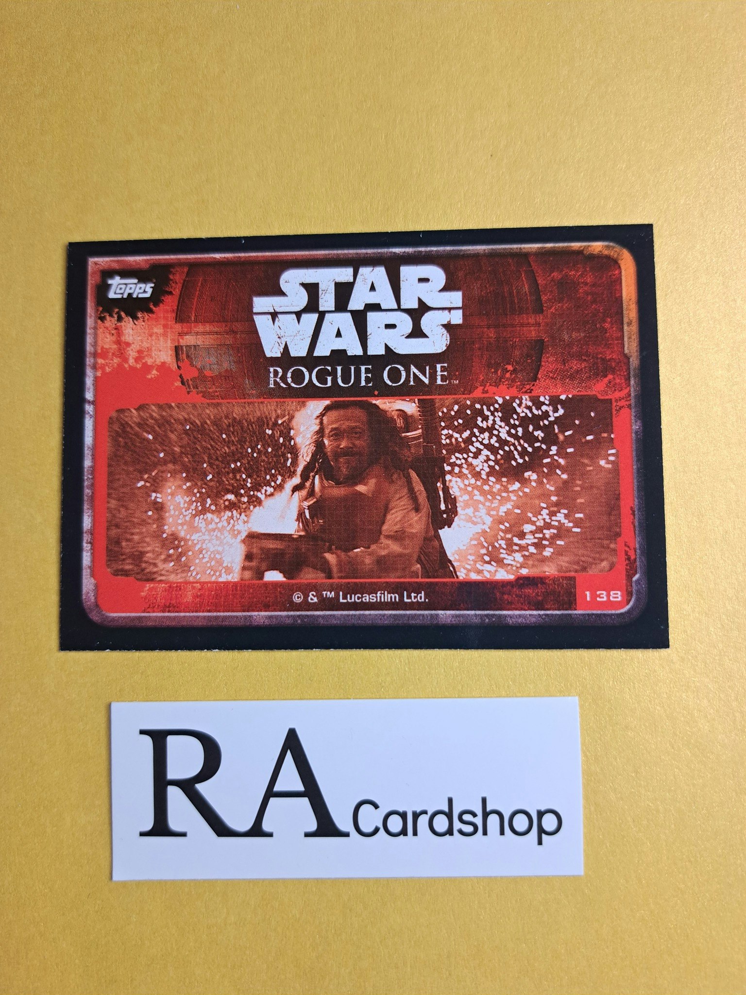 Baze Malbus #138 Rogue One Topps Star Wars