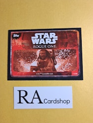 Baze Malbus #138 Rogue One Topps Star Wars