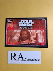 Baze Malbus #135 Rogue One Topps Star Wars