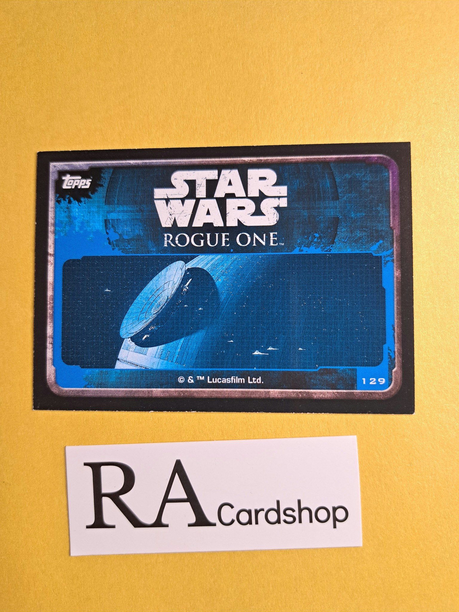 Death Star #129 Rogue One Topps Star Wars