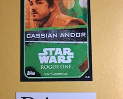 Cassian Andor #63 Rogue One Topps Star Wars