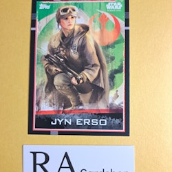 Jyn Erso #62 Rogue One Topps Star Wars