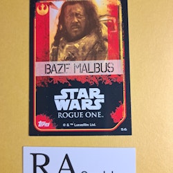 Baze Malbus #56 Rogue One Topps Star Wars