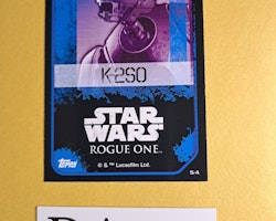 K-2SO #54 Rogue One Topps Star Wars