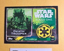 Death Trooper #20 Rogue One Topps Star Wars