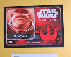 Bistan #16 Rogue One Topps Star Wars