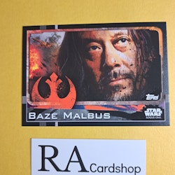 Baze Malbus #9 Rogue One Topps Star Wars