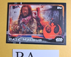 Baze Malbus #7 Rogue One Topps Star Wars