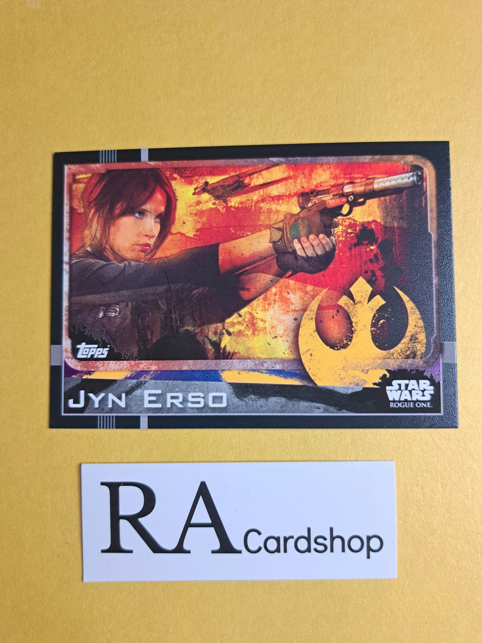Jyn Erso #1 Rogue One Topps Star Wars