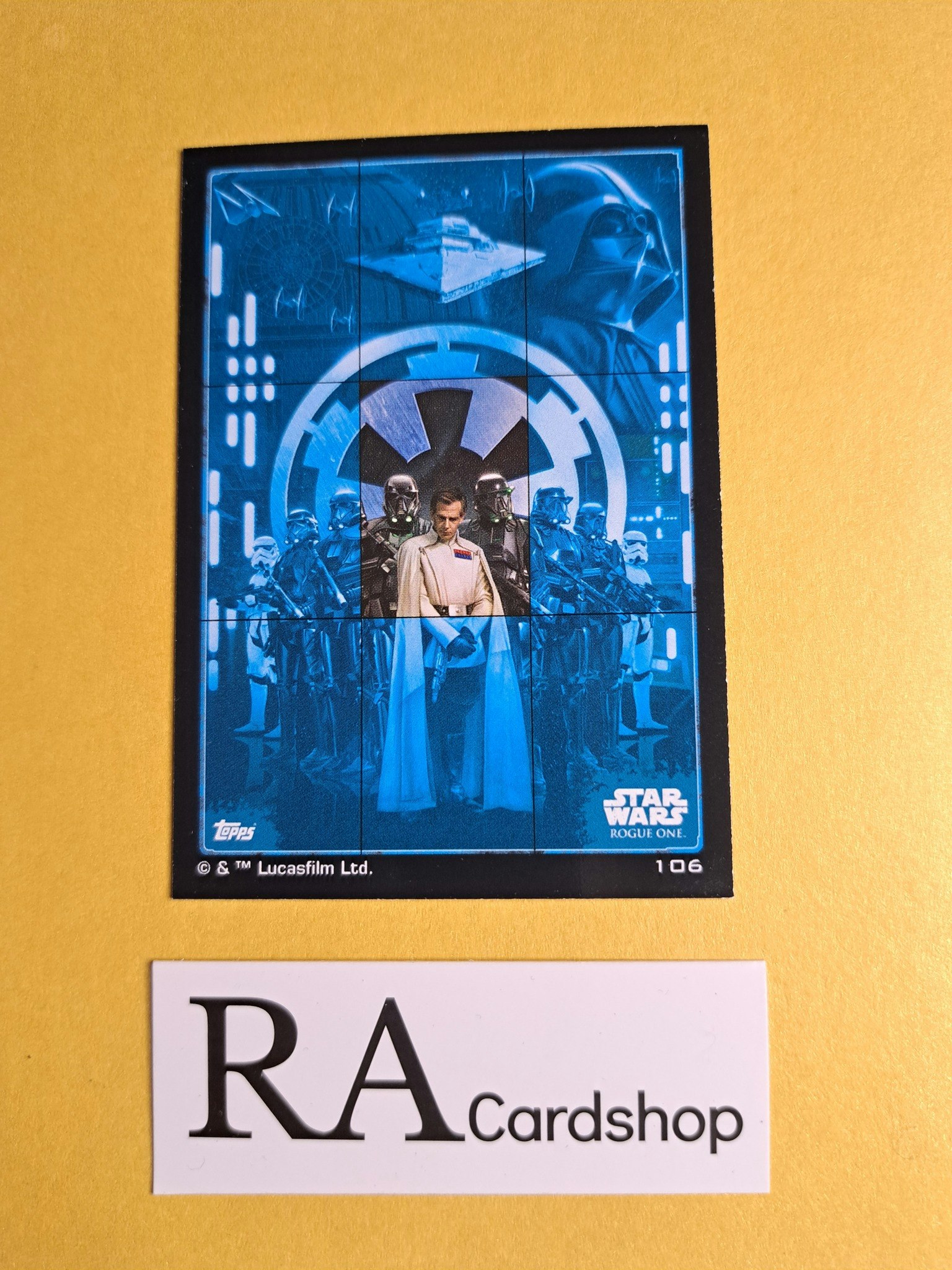 Puzzle #106 Rogue One Topps Star Wars