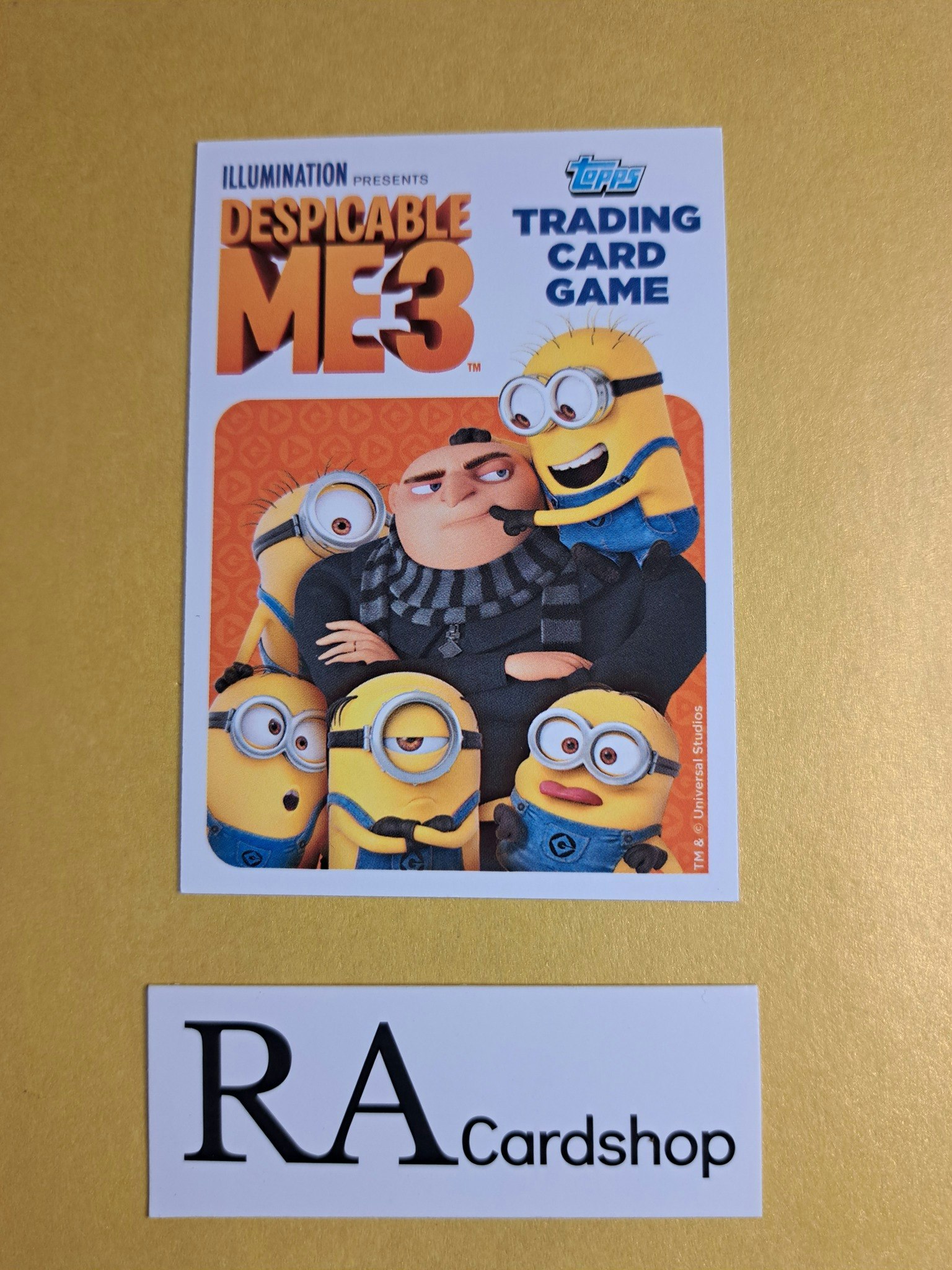 Puzzle (1) #6 Despicable Me 3 Topps