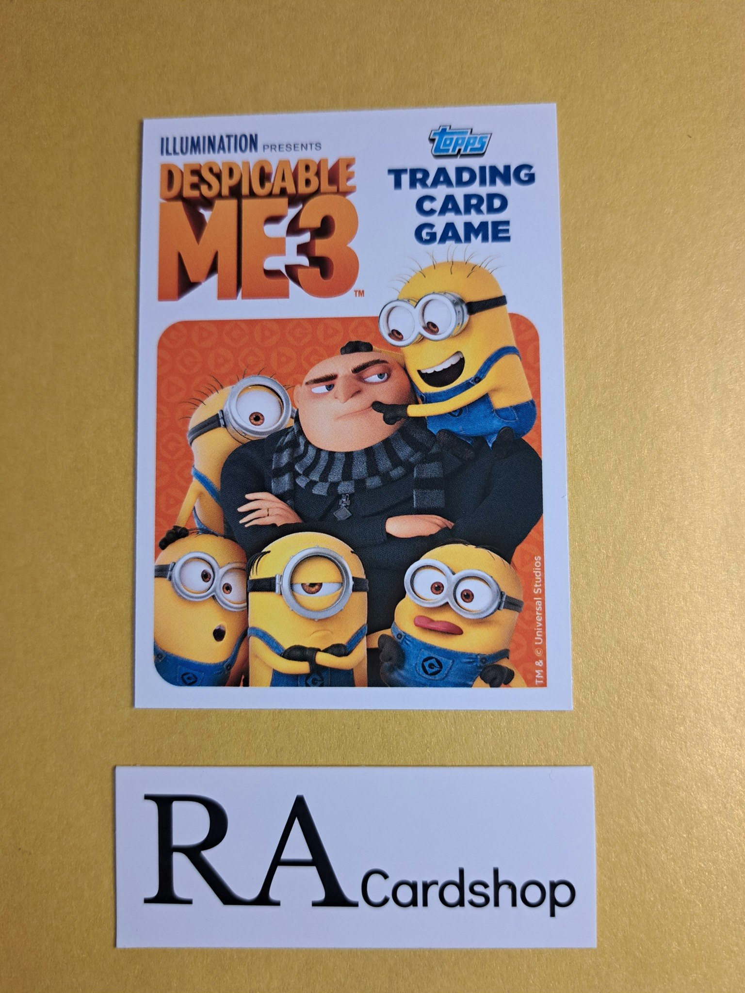 Puzzle (2) #8 Despicable Me 3 Topps