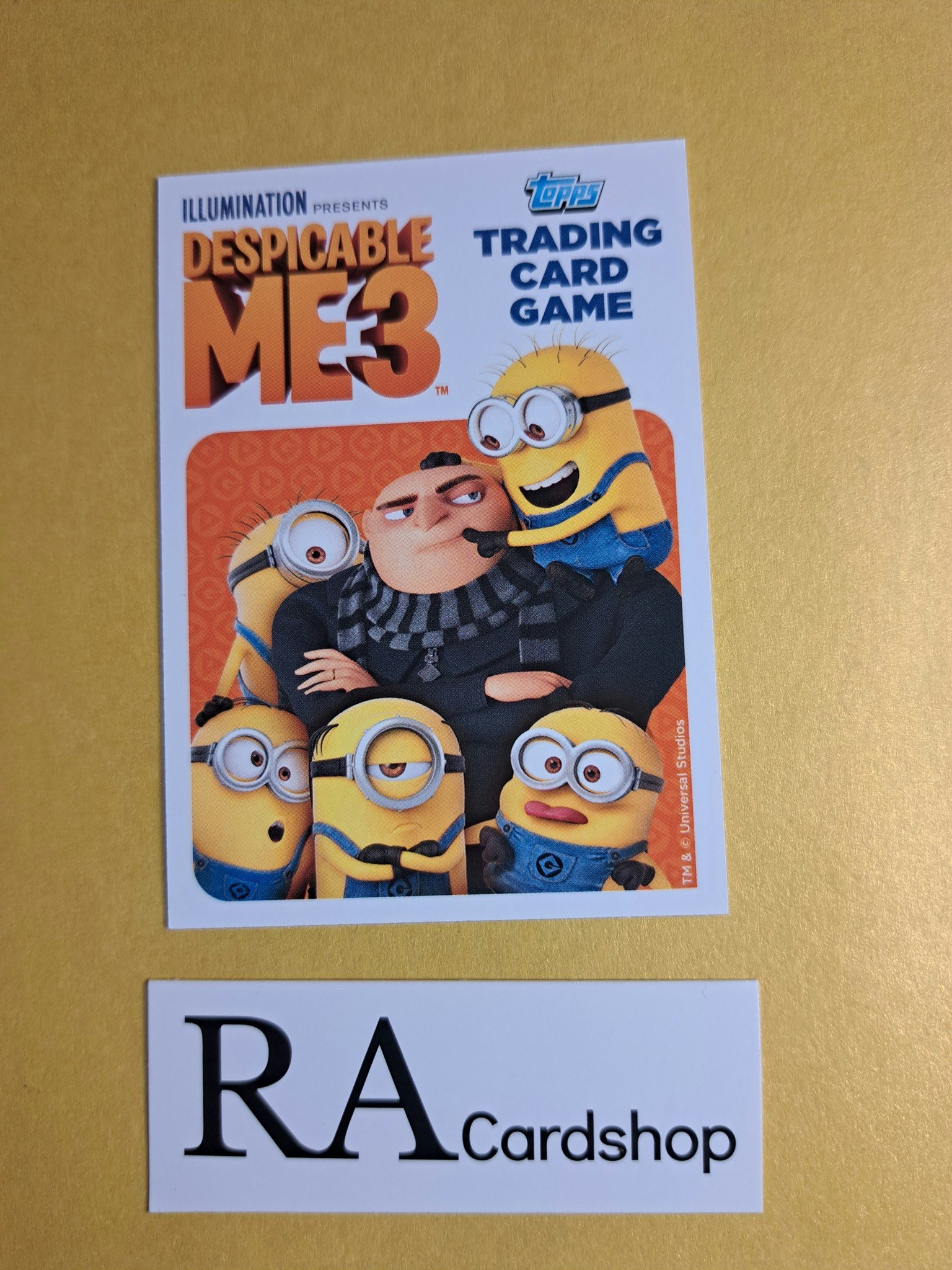 Puzzle #10 Despicable Me 3 Topps