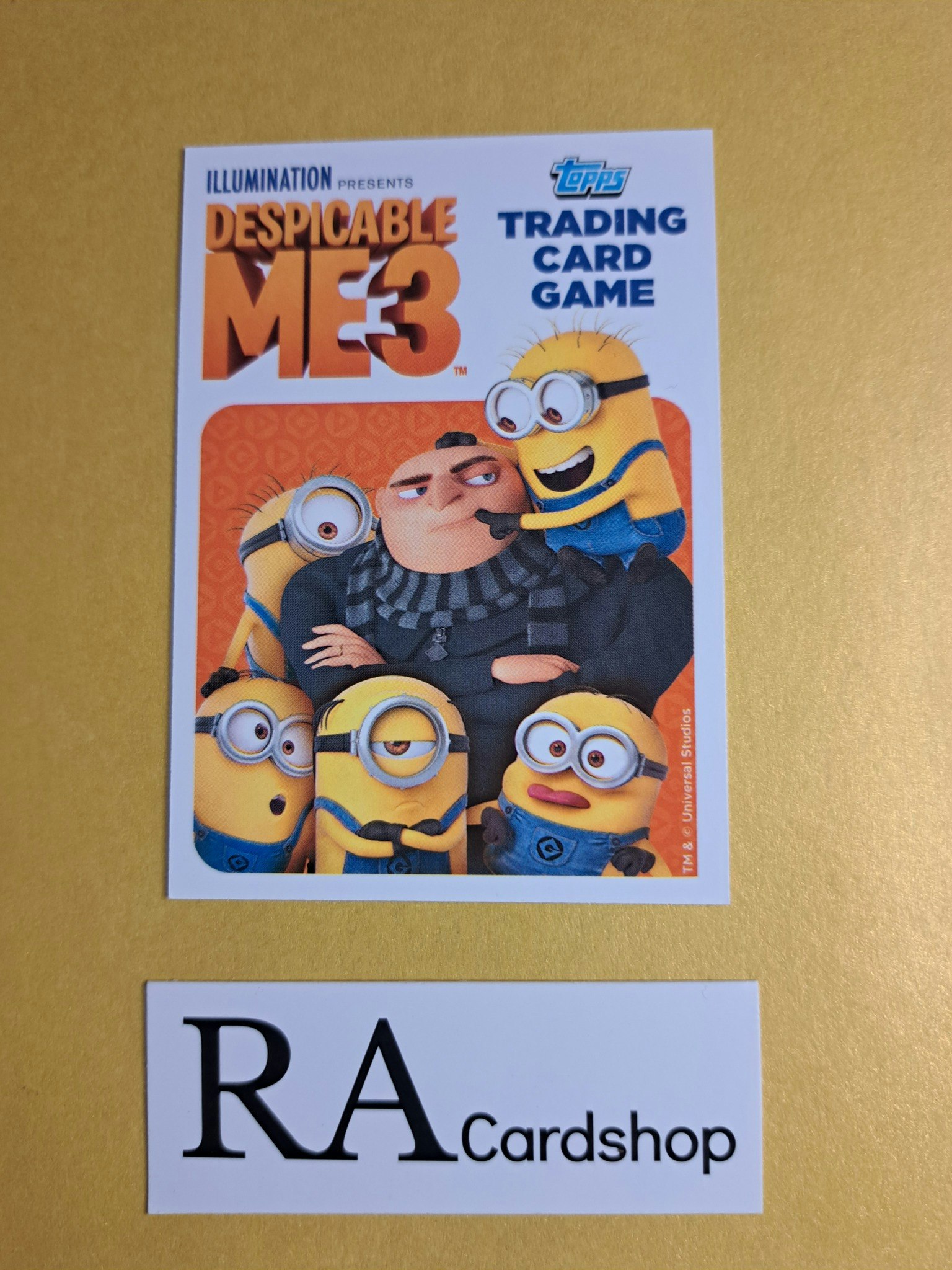 Puzzle (1) #12 Despicable Me 3 Topps