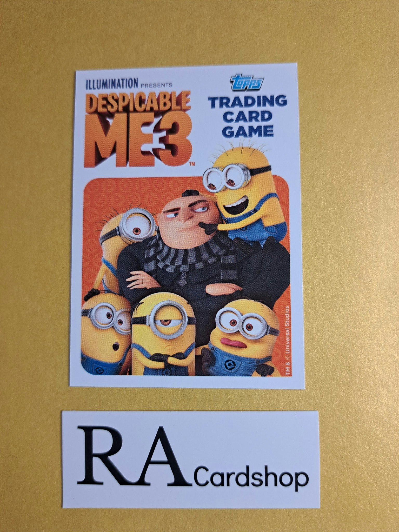 Puzzle (2) #12 Despicable Me 3 Topps