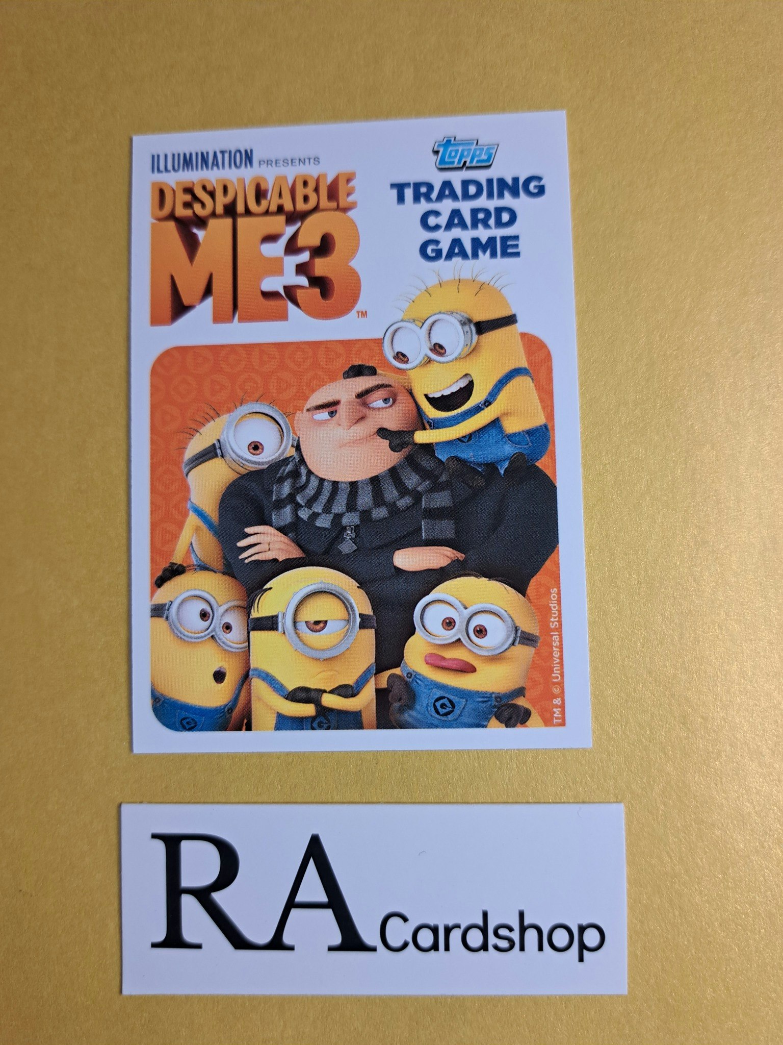 Puzzle (2) #13 Despicable Me 3 Topps