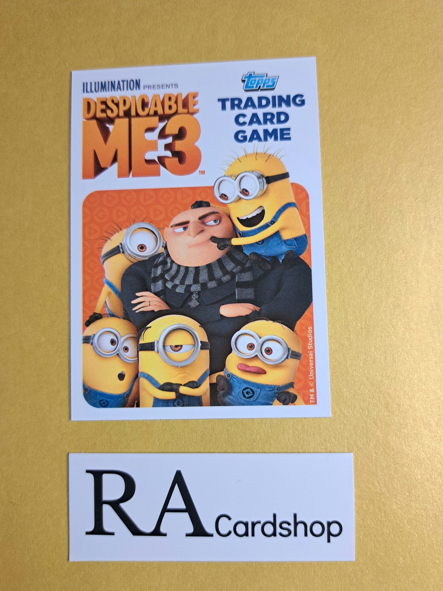 Puzzle (1) #14 Despicable Me 3 Topps