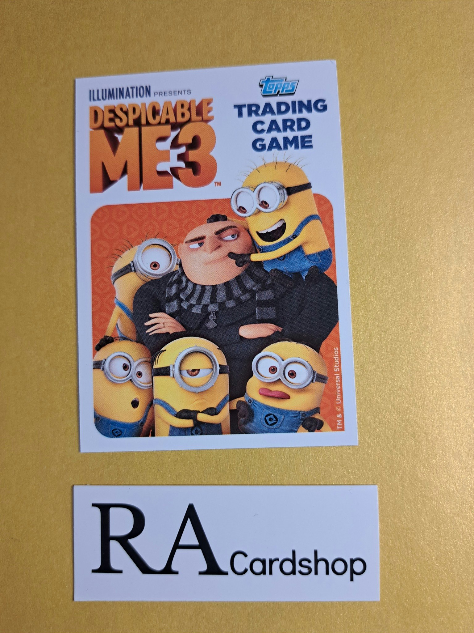 Puzzle (2) #14 Despicable Me 3 Topps