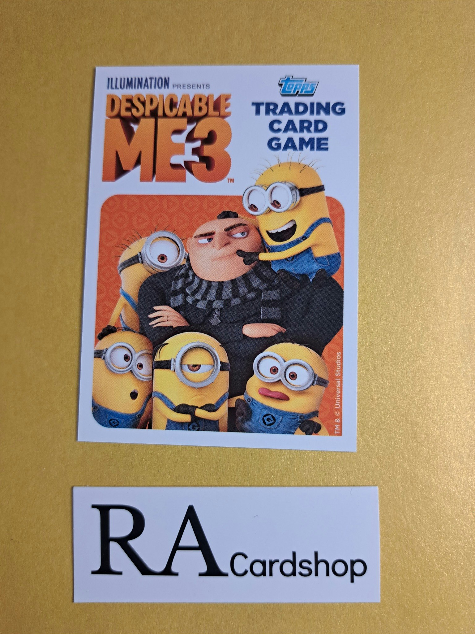 Puzzle (4) #14 Despicable Me 3 Topps