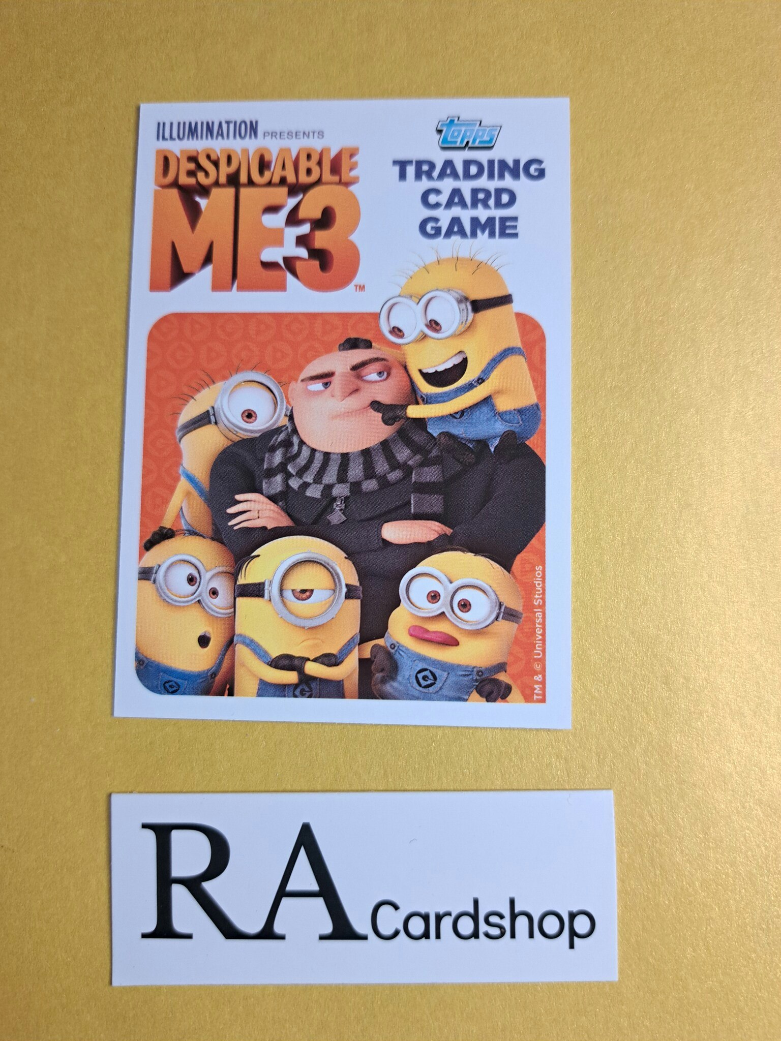 Commercial Announcer (1) #19 Despicable Me 3 Topps