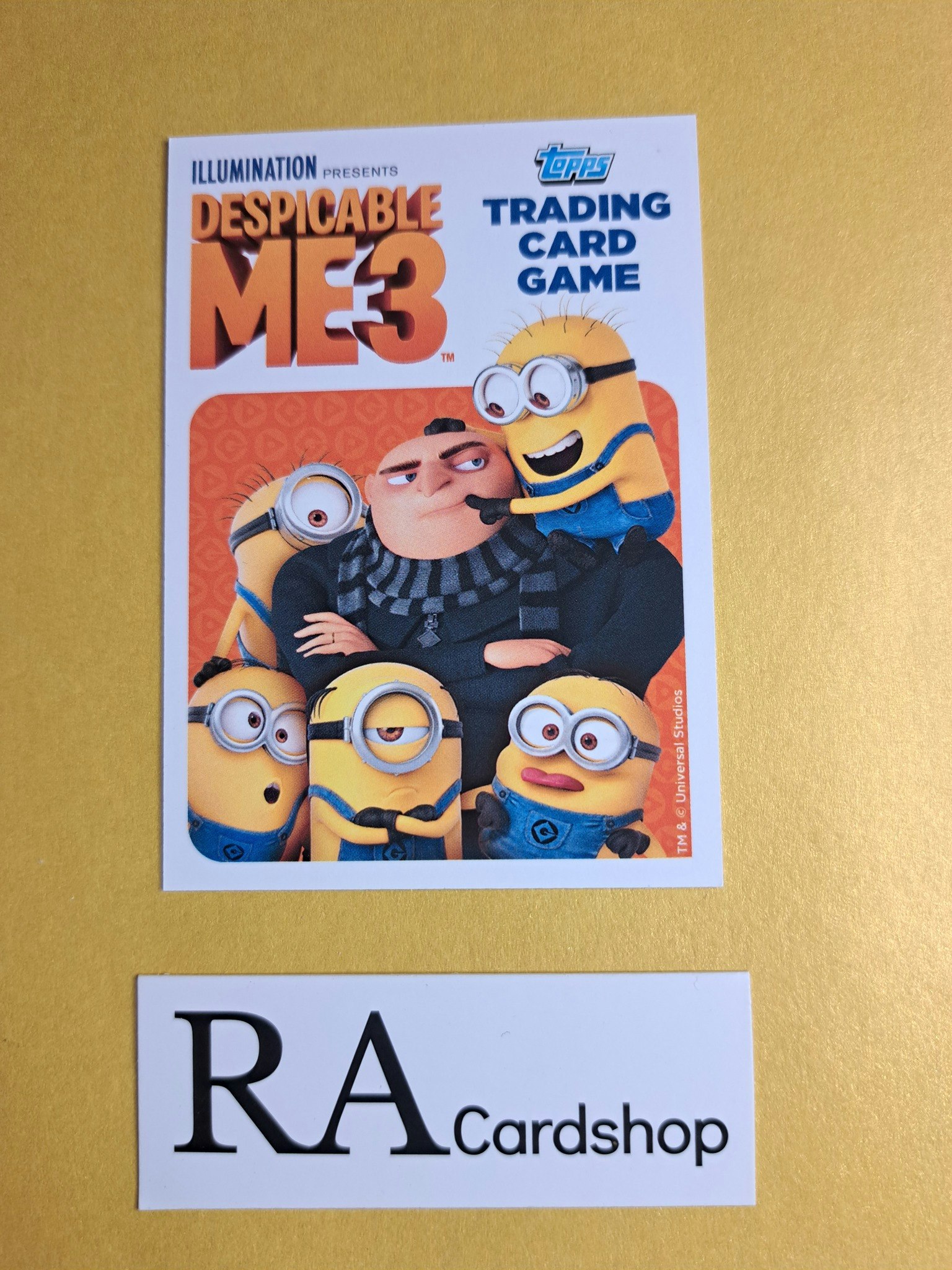 Commercial Announcer (2) #19 Despicable Me 3 Topps