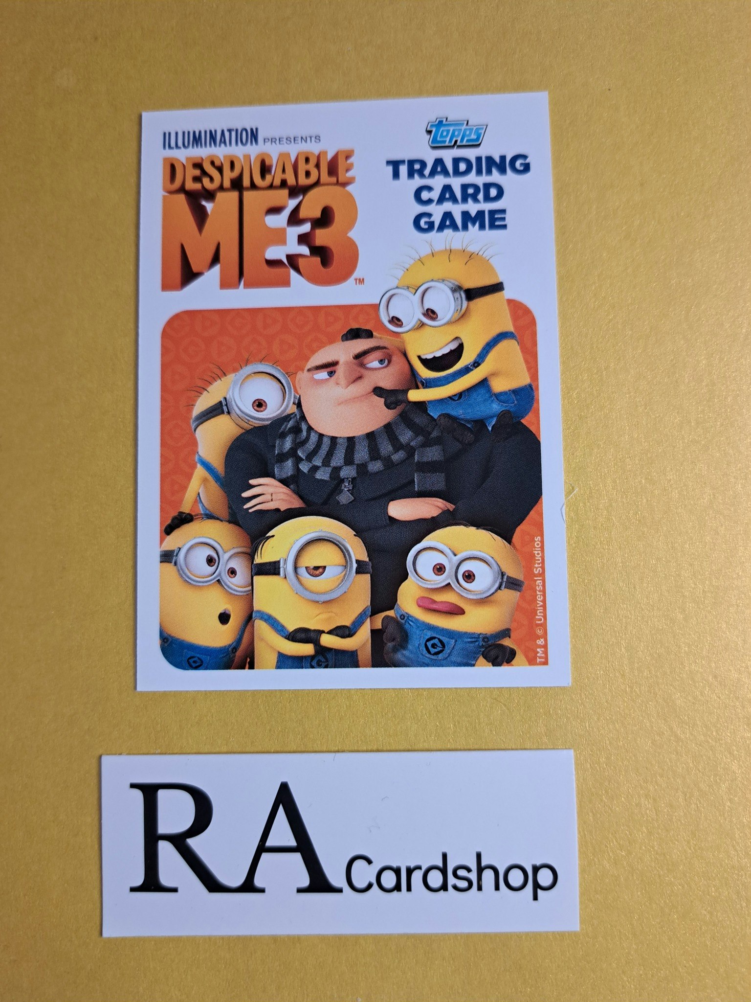 Gru and Minion (2) #24 Despicable Me 3 Topps