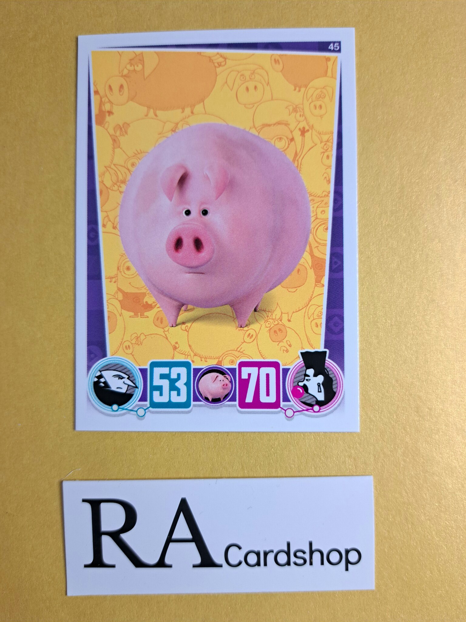 Pig (2) #45 Despicable Me 3 Topps