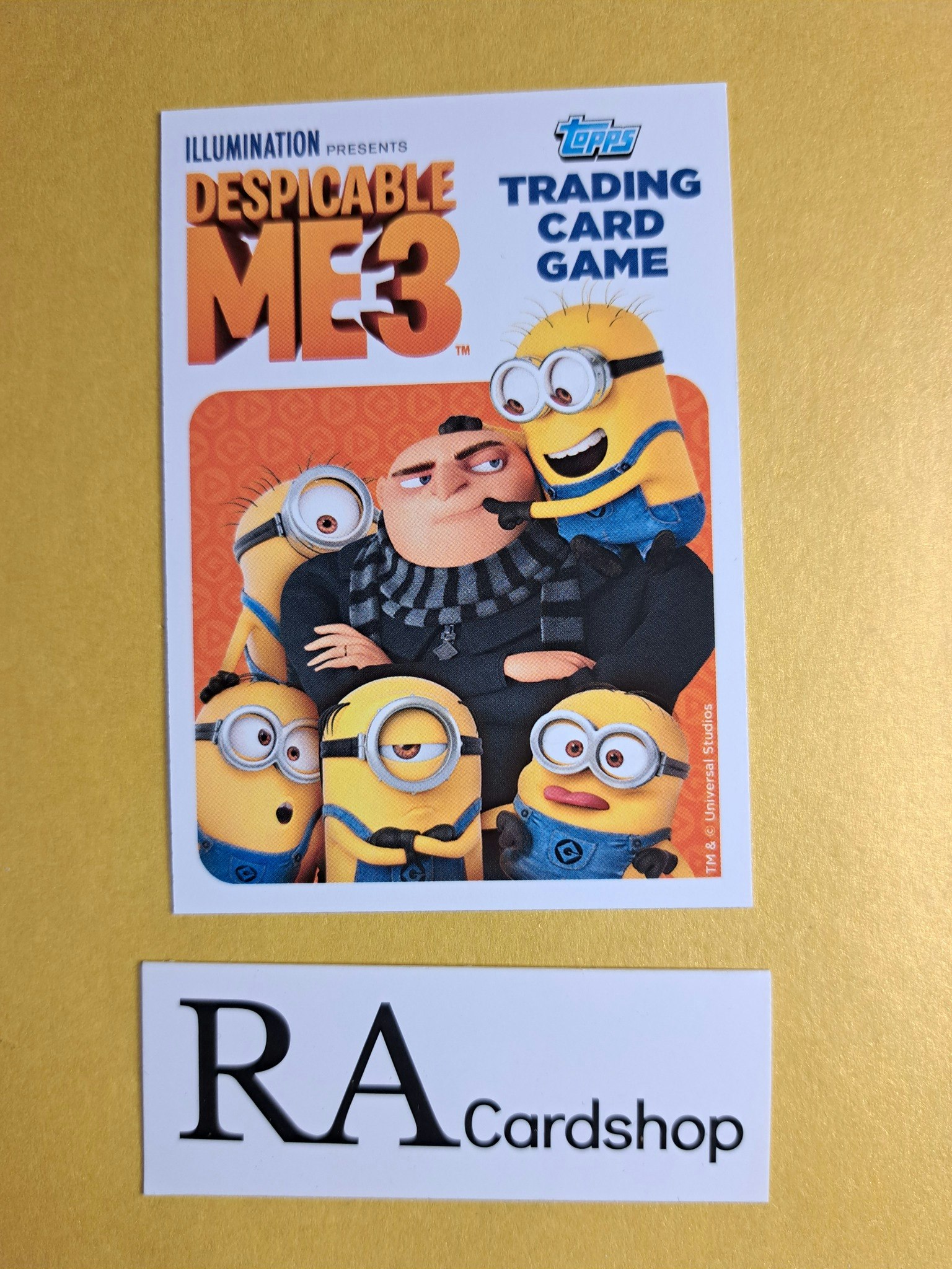 Kevin (1) #75 Despicable Me 3 Topps