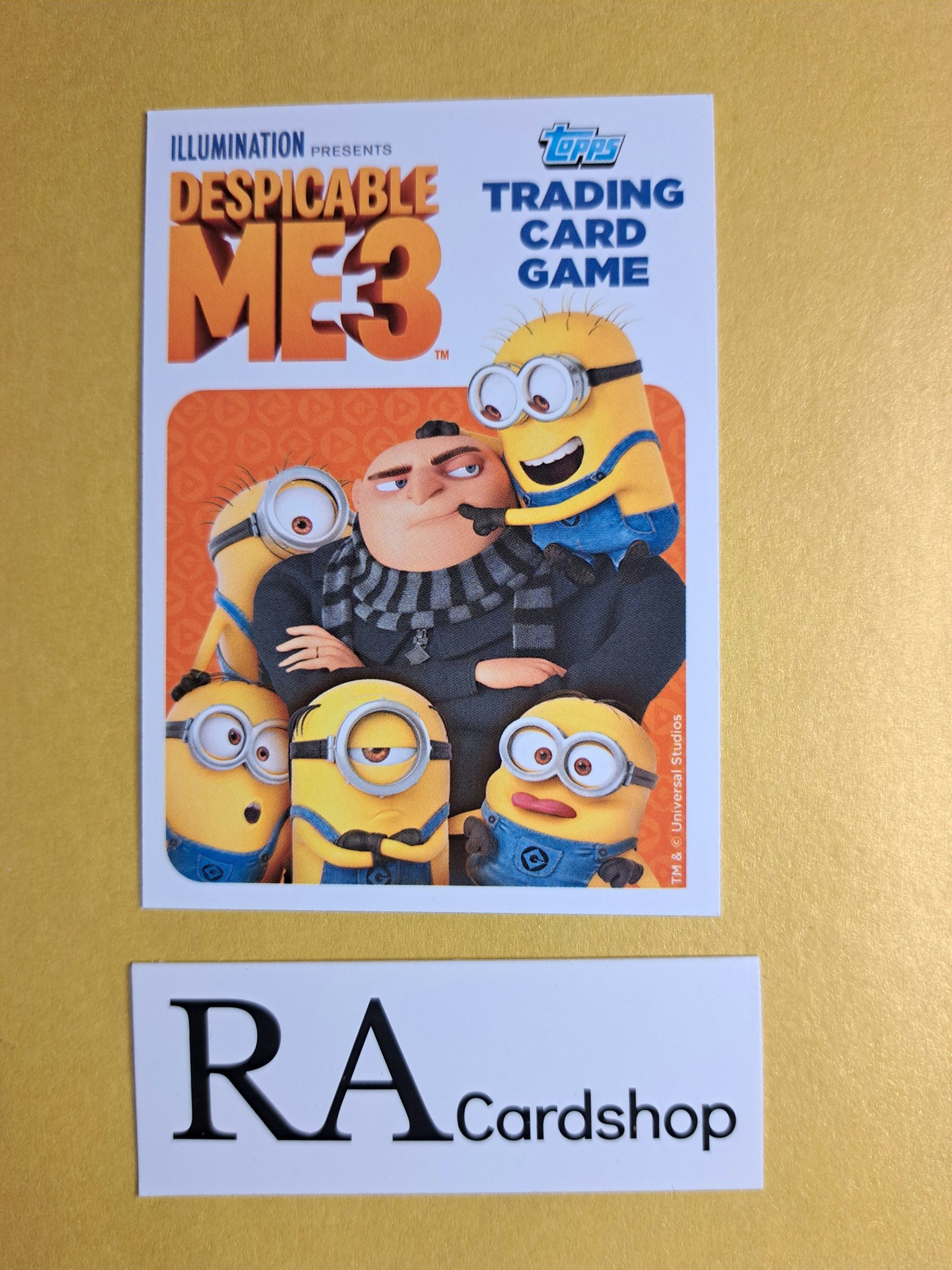 Grus Grapling Hook (1) #81 Despicable Me 3 Topps