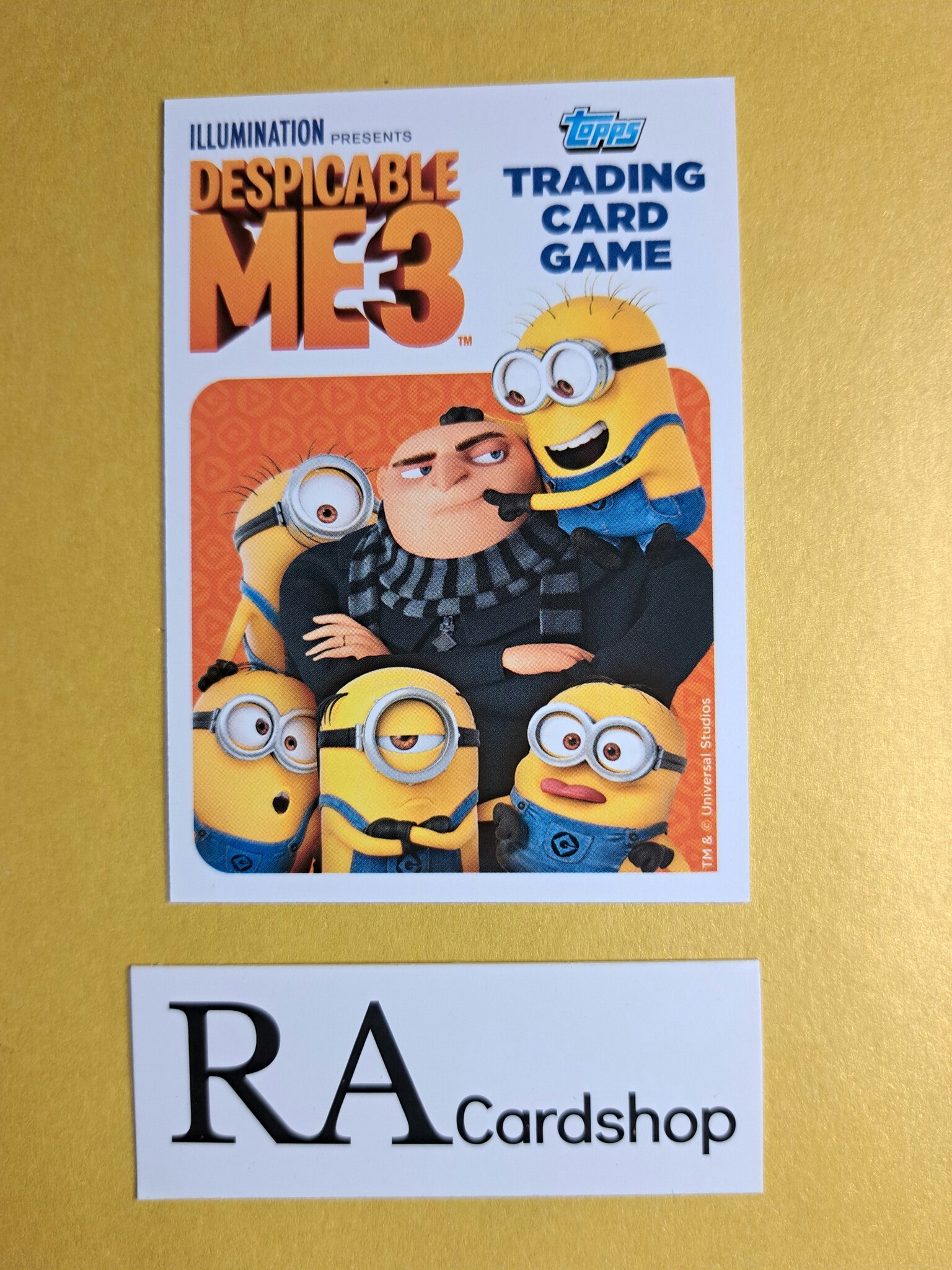 Minions #95 Despicable Me 3 Topps
