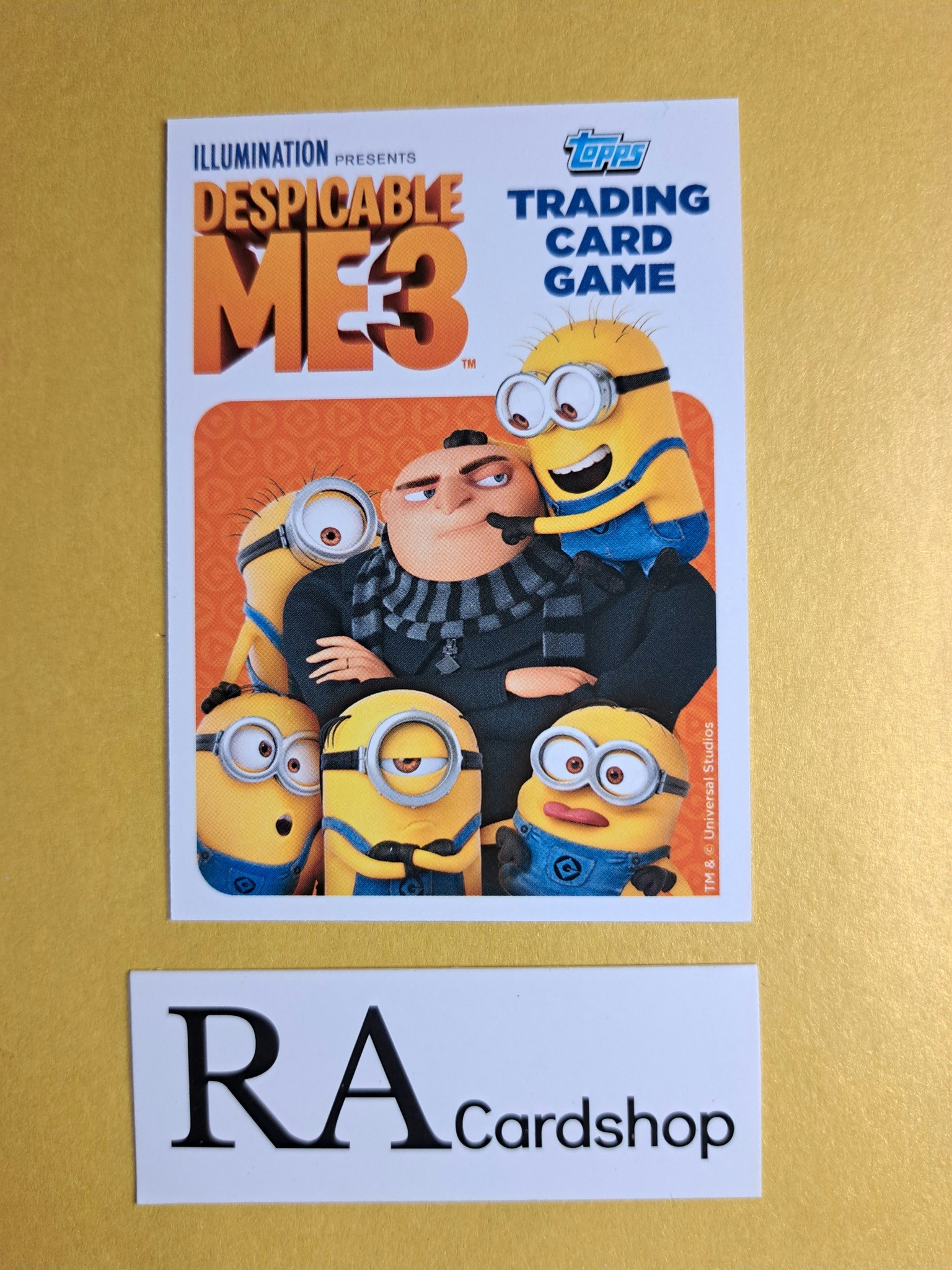 Minions #98 Despicable Me 3 Topps
