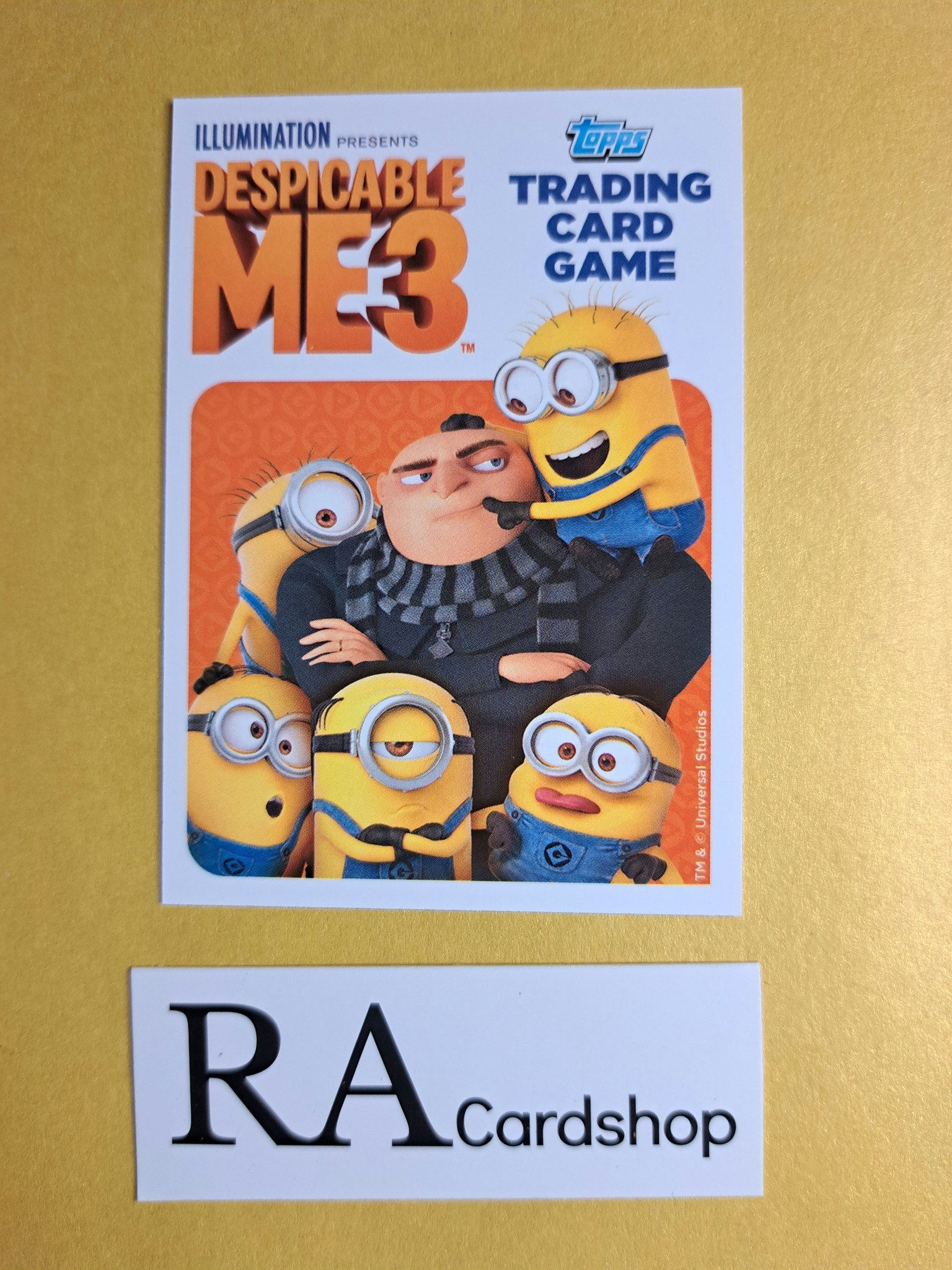 Minions (6) #100 Despicable Me 3 Topps