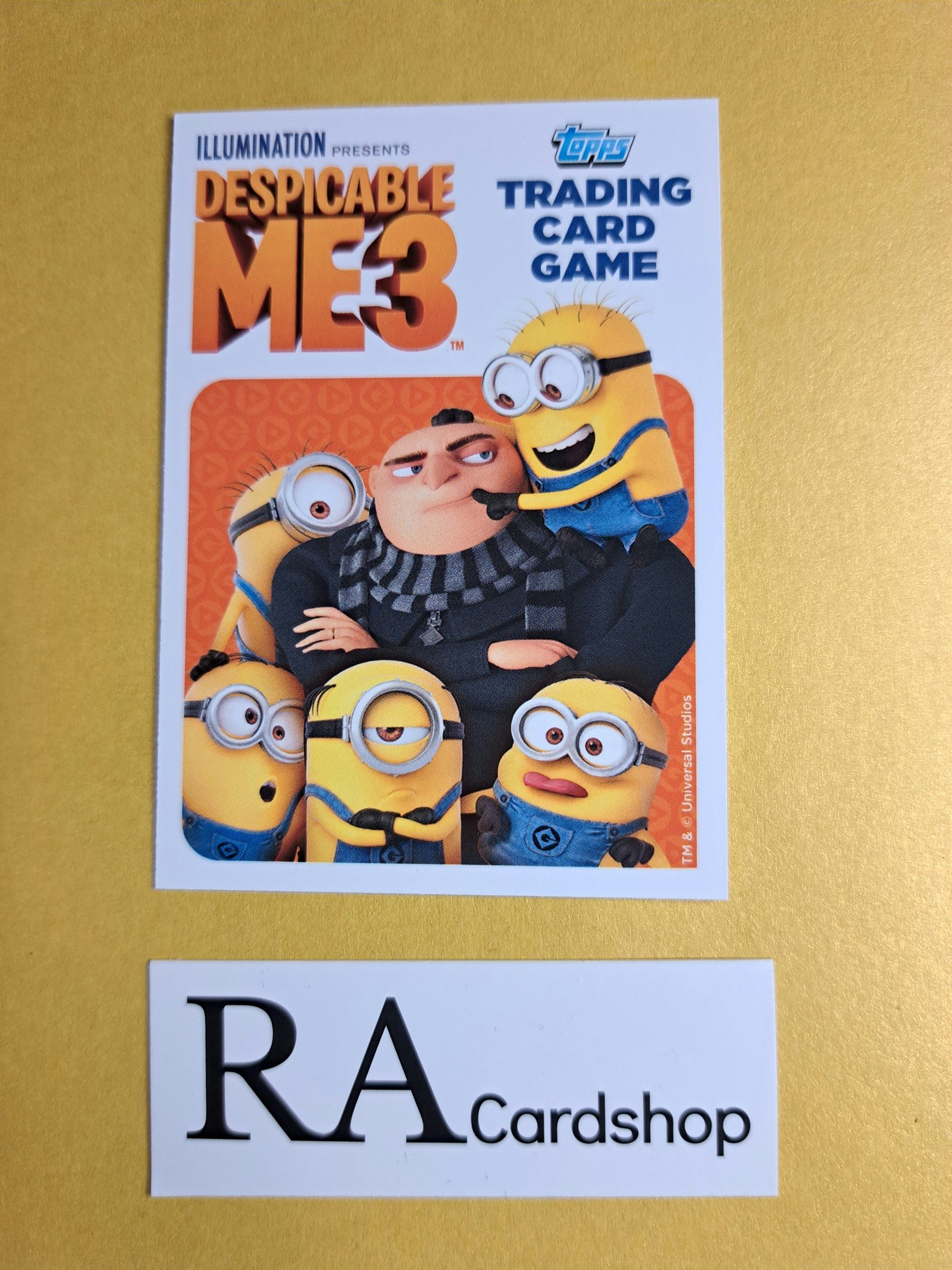 Cheese Festival (3) #112 Despicable Me 3 Topps