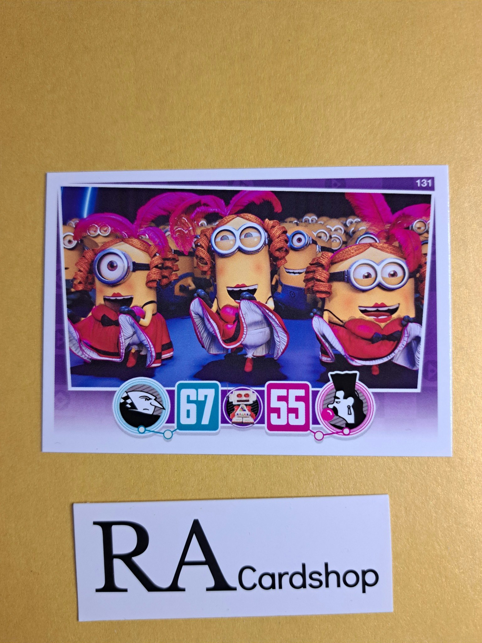 The Minions (2) #131 Despicable Me 3 Topps