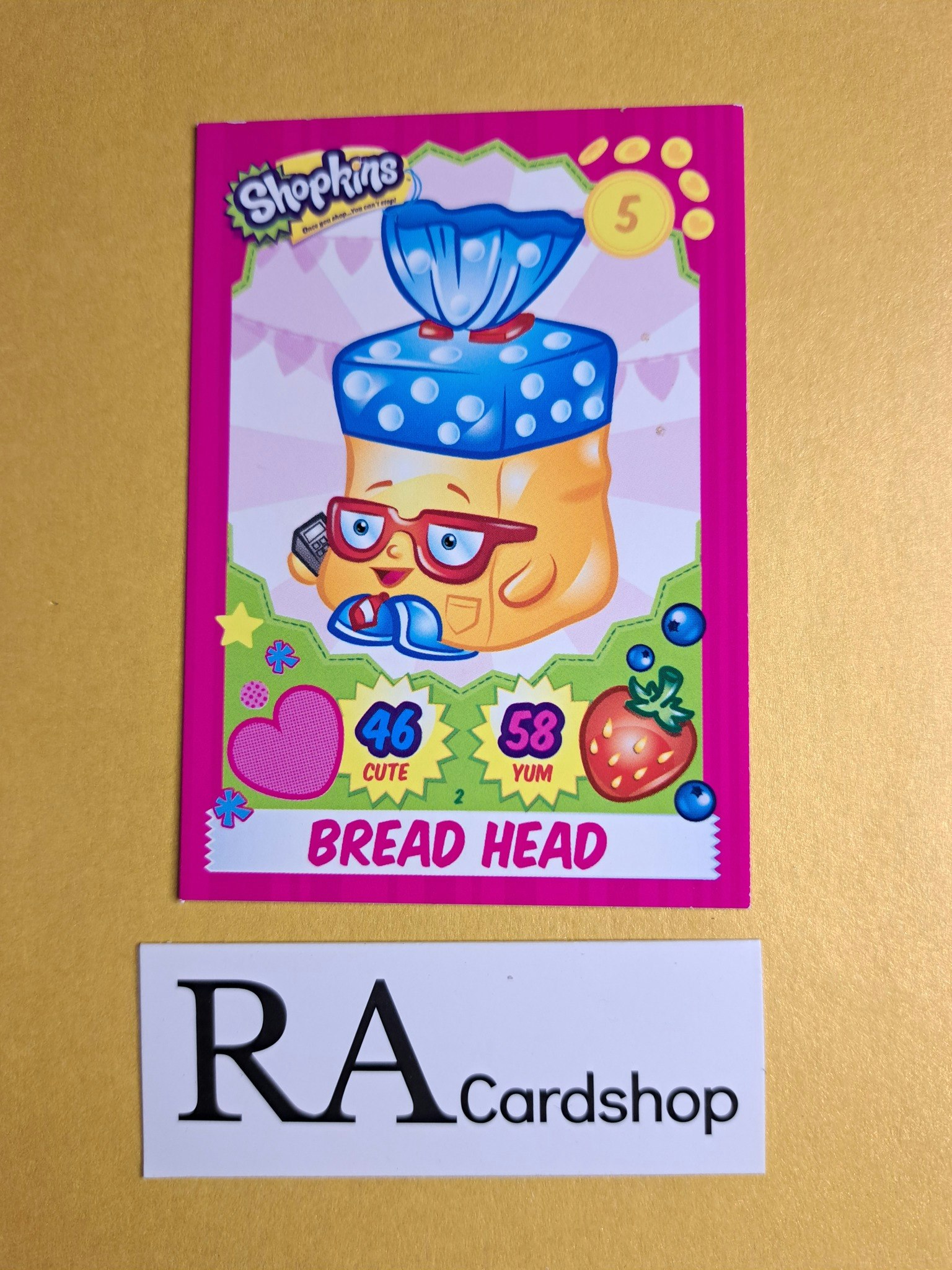 #2 Bread Head Shopkins 2013 Topps
