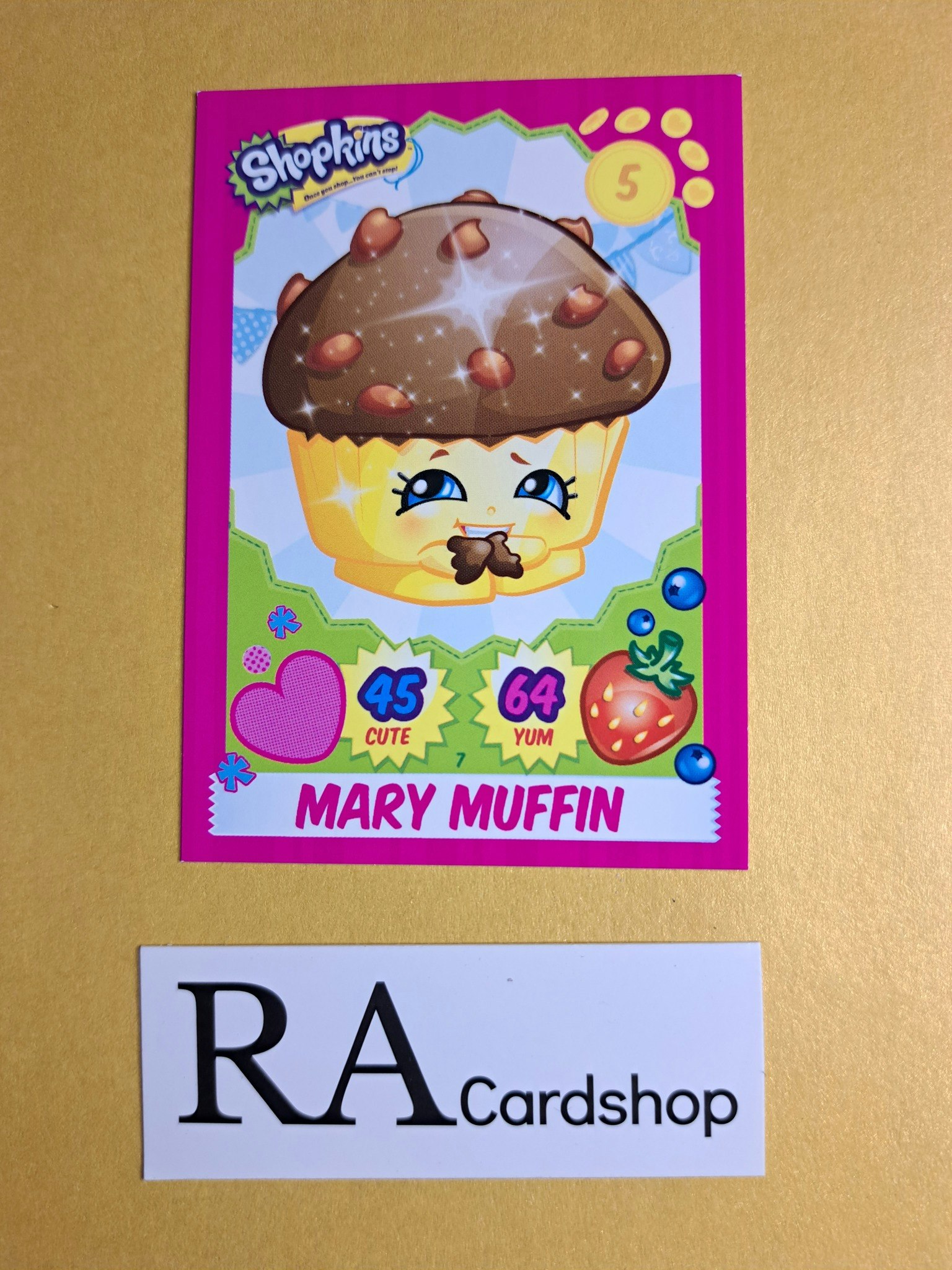 #7 Mary Muffin Shopkins 2013 Topps
