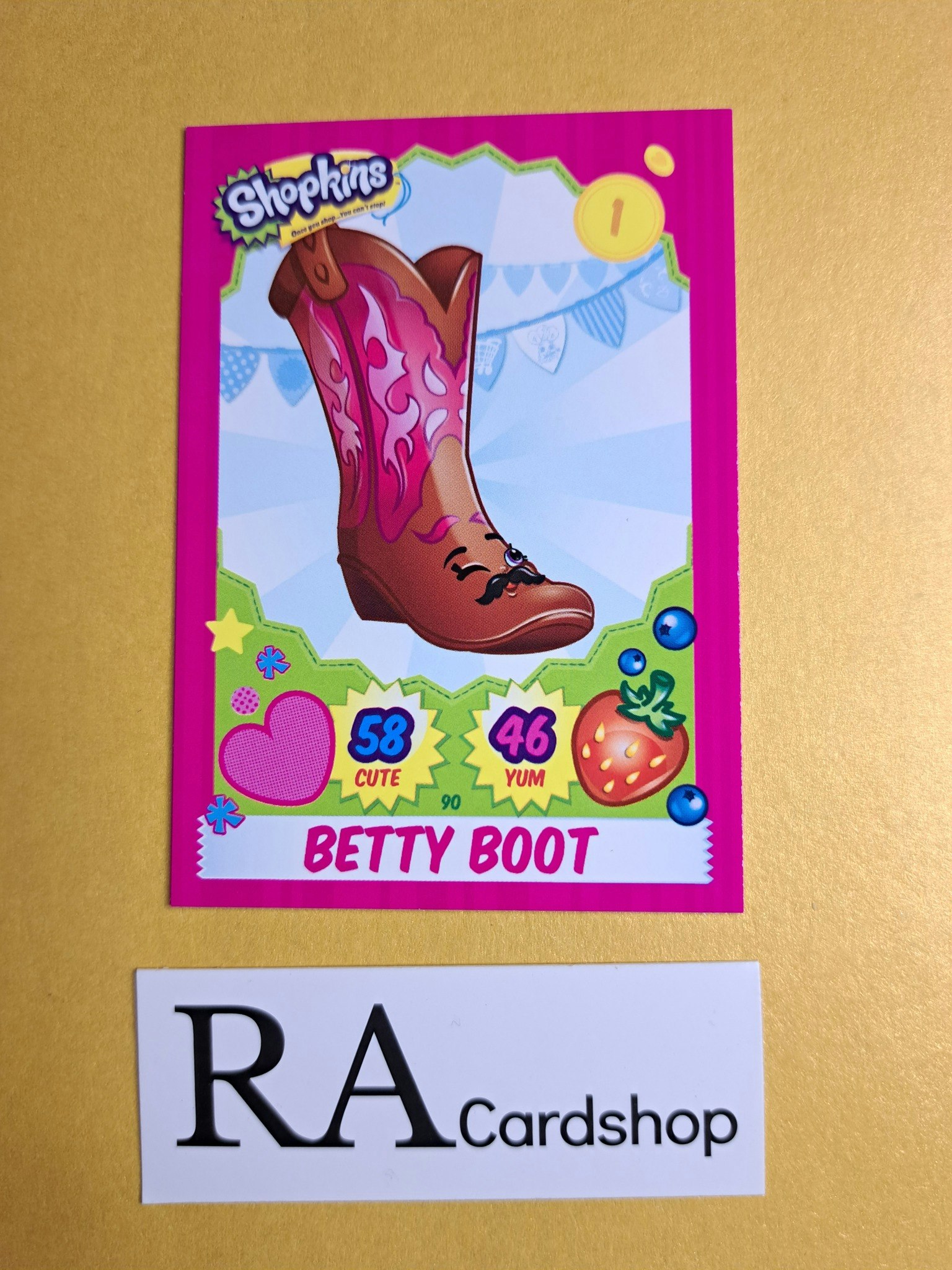 #90 Betty Boot 2013 Topps